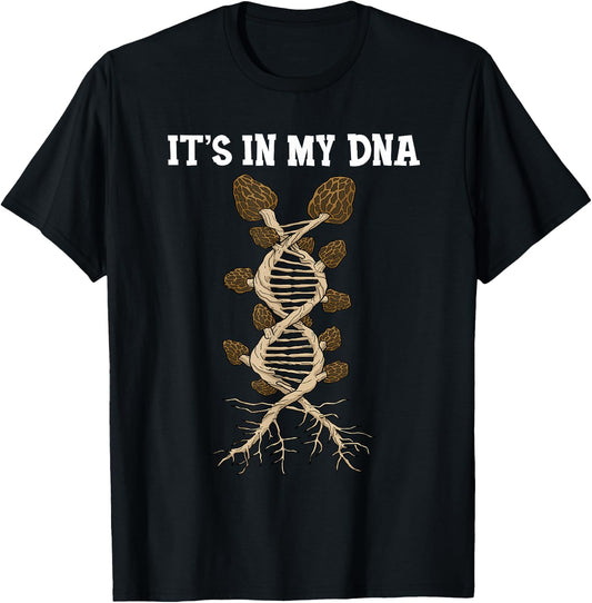 Morel Mushroom Shirt Morel Shirt Women Mushroom Hunter T-Shirt - T-Shirt | Black
