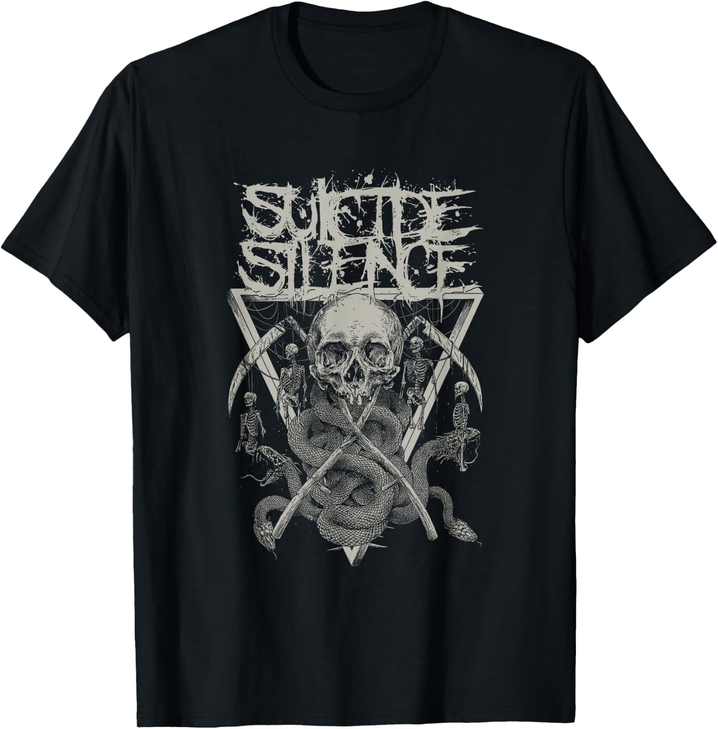 Suicide Silence - Official Merchandise - Scythe T-Shirt - T-Shirt | Black