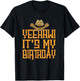 Yeehaw It's My Birthday Western Cowboy T-Shirt - T-Shirt | Black