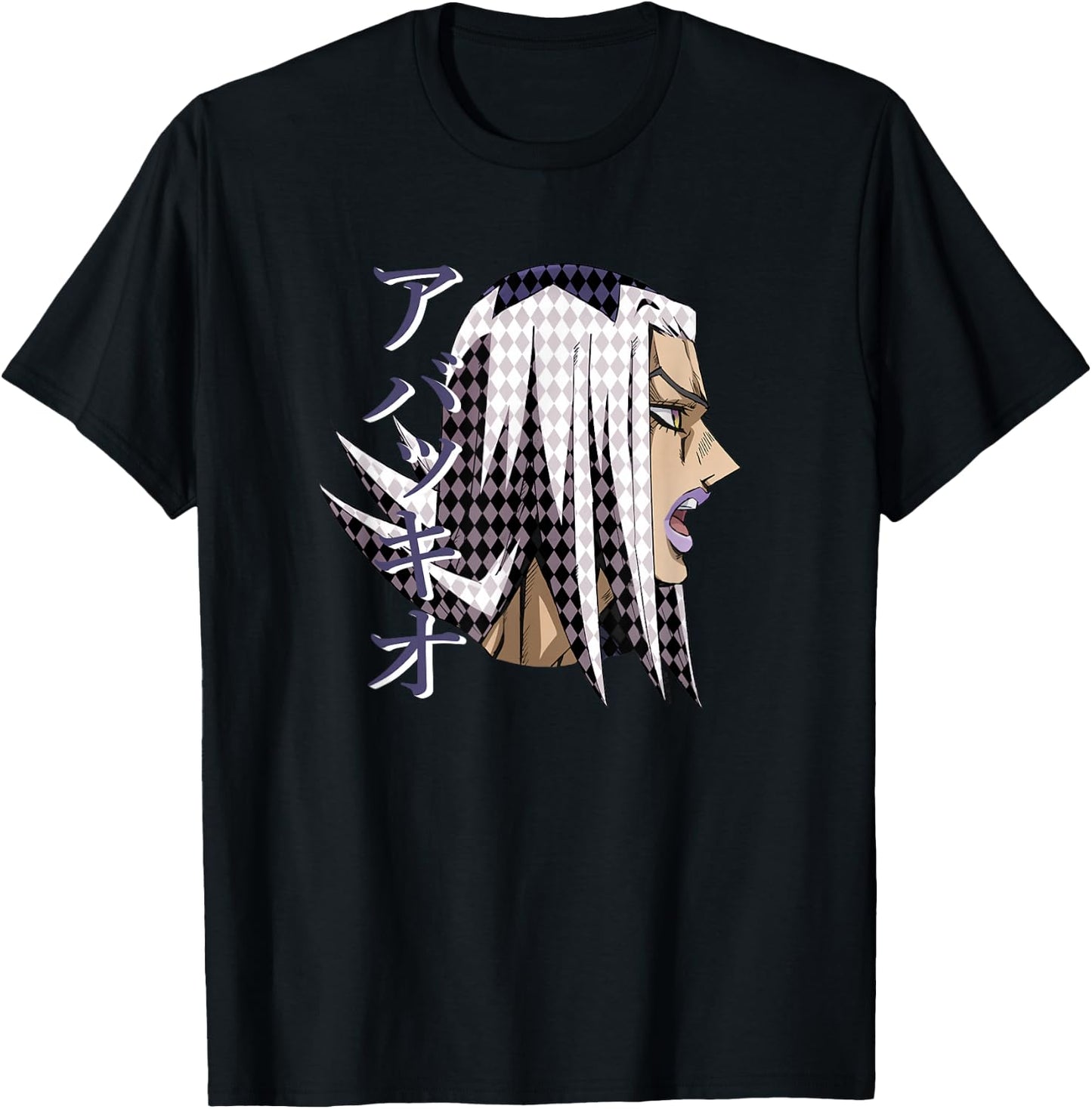 JoJo's Bizarre Adventure Leone Abbacchio Anime T-Shirt - T-Shirt | Black