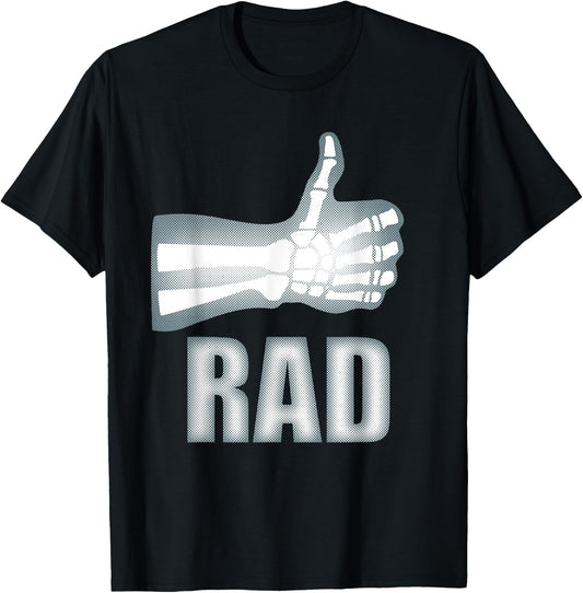 Funny Rad Tech Gift Women Cool Radiology Technology T-Shirt - T-Shirt | Black