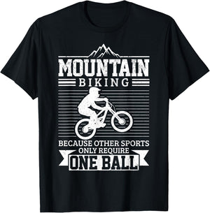 Mountain Bike MTB Downhill Freeride Mountain Biker Gift T-Shirt - T-Shirt | Black