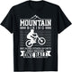 Mountain Bike MTB Downhill Freeride Mountain Biker Gift T-Shirt - T-Shirt | Black