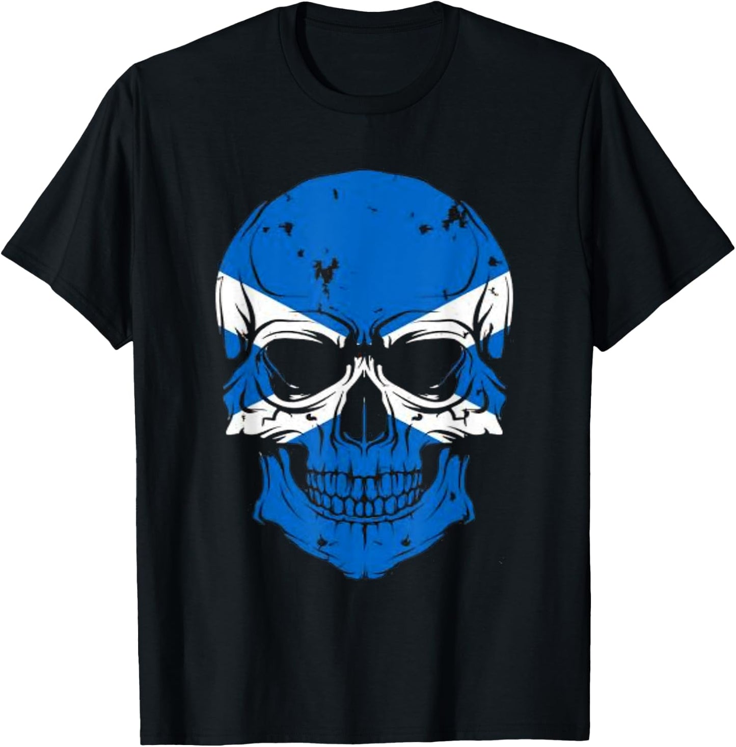 Scotland football Scotland Flag For Scottish Men/Women/Kid T-Shirt - T-Shirt | Black
