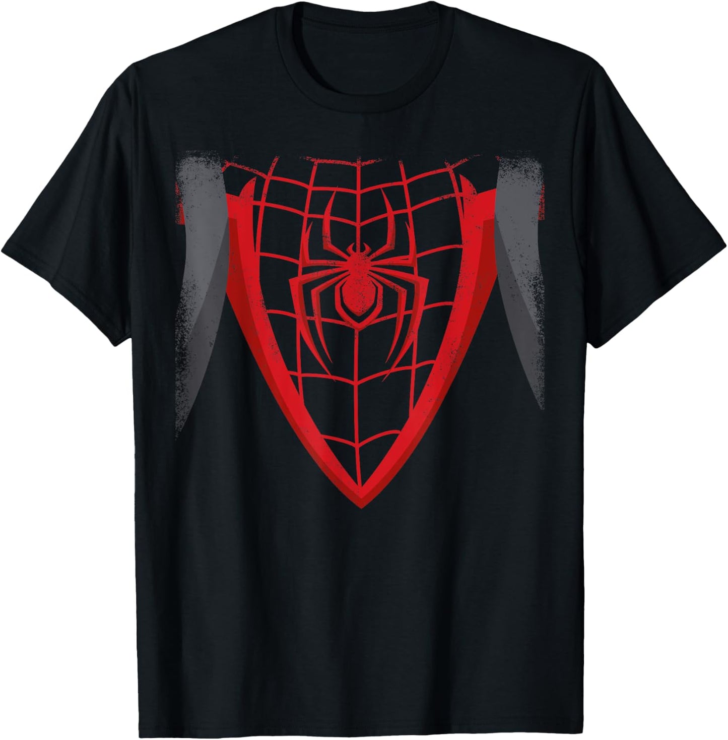 Marvel Spider-Man Miles Morales Game Spider-Cat Backpack T-Shirt - T-Shirt | Black