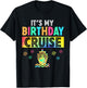 It's My Birthday Cruise Vacation Summer Party Cruise Squad T-Shirt - T-Shirt | Black