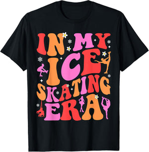In My Ice Skating Era T-Shirt - T-Shirt | Black