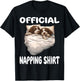 Lagotto Romagnolo Dog Official Napping shirt Pajamas Women Kids T-Shirt - T-Shirt | Black