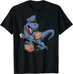 Postman Mailman Deliverer T-Shirt - T-Shirt | Black