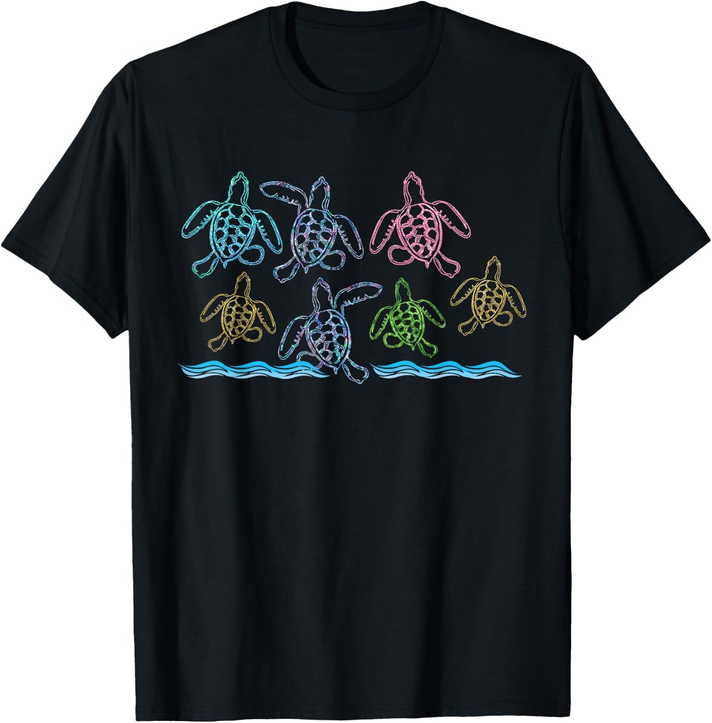 Sea Turtle T-Shirt - T-Shirt | Black