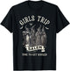 Vintage Girls Trip to Salem Time To Get Wicked Halloween T-Shirt - T-Shirt | Black