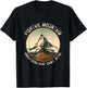 Annapurna Base Camp Machhapuchhre Fishtail Vintage Mountain T-Shirt - T-Shirt | Black