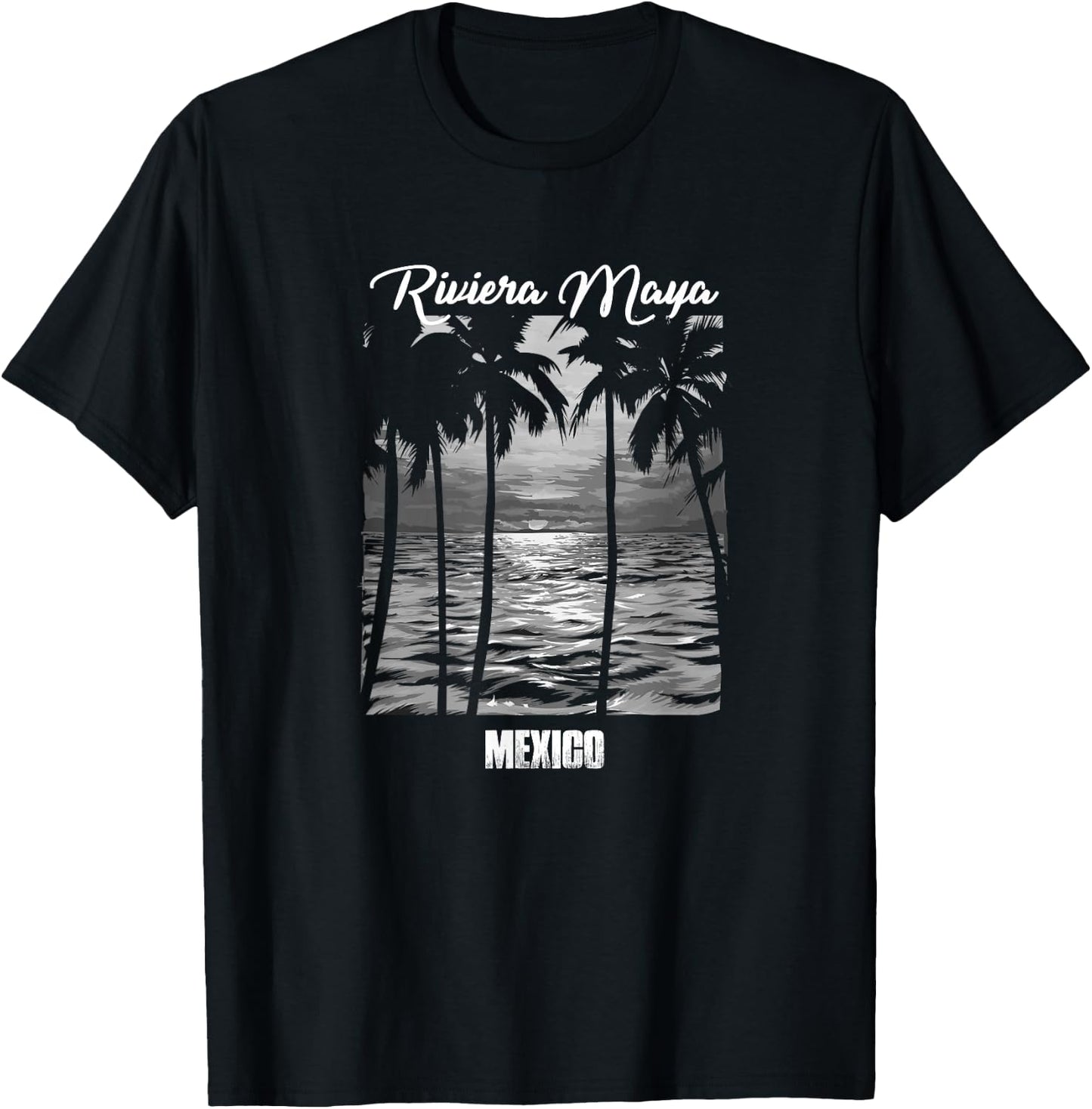 Riviera Maya Souvenir - Mexico Reminder T-Shirt - T-Shirt | Black