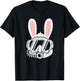 Diving Easter Bunny funny Rabbit Mask Egg Dive design & Gift T-Shirt - T-Shirt | Black