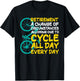 Retirement Cycle Cyclist Bicycling T-Shirt - T-Shirt | Black