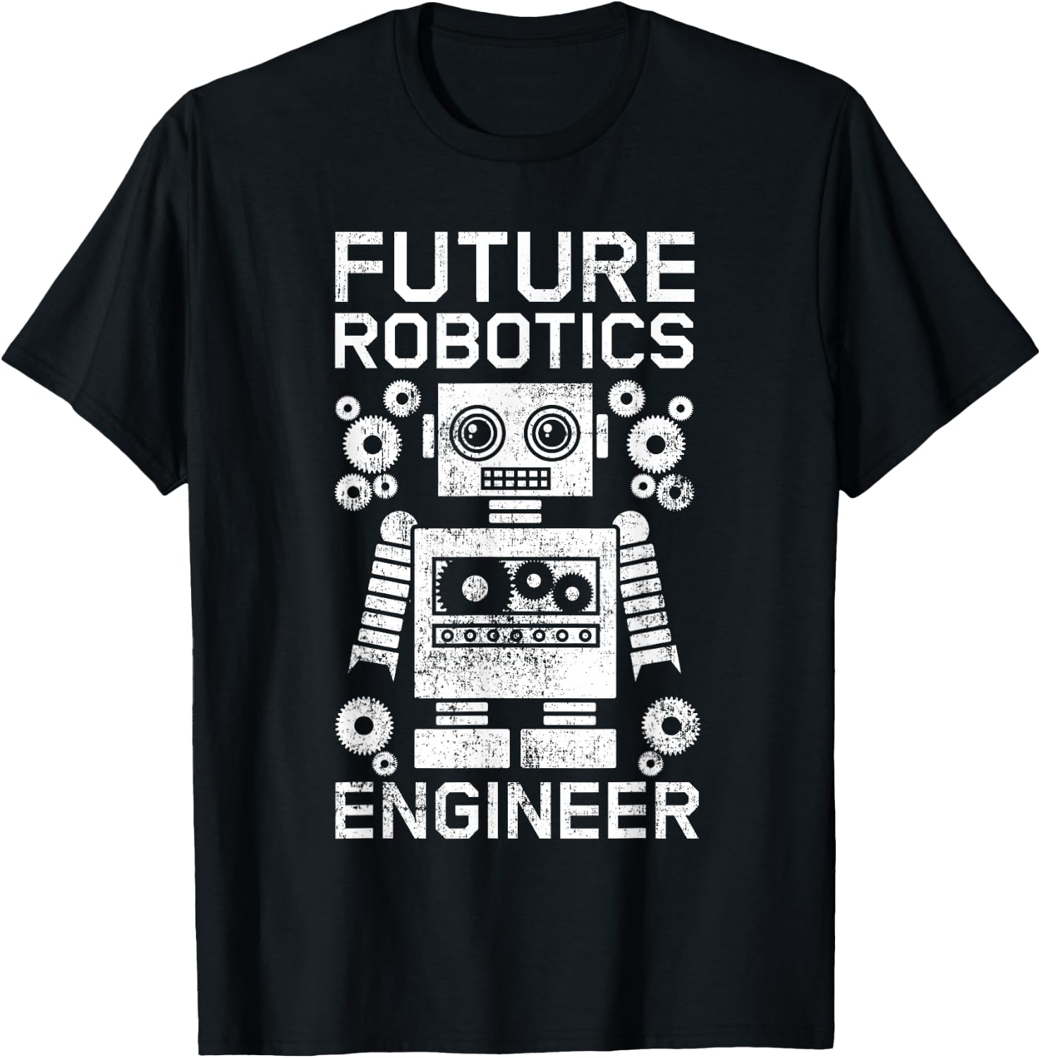 Robotics Student Engineer Robot Lover Science Roboticist T-Shirt - T-Shirt | Black