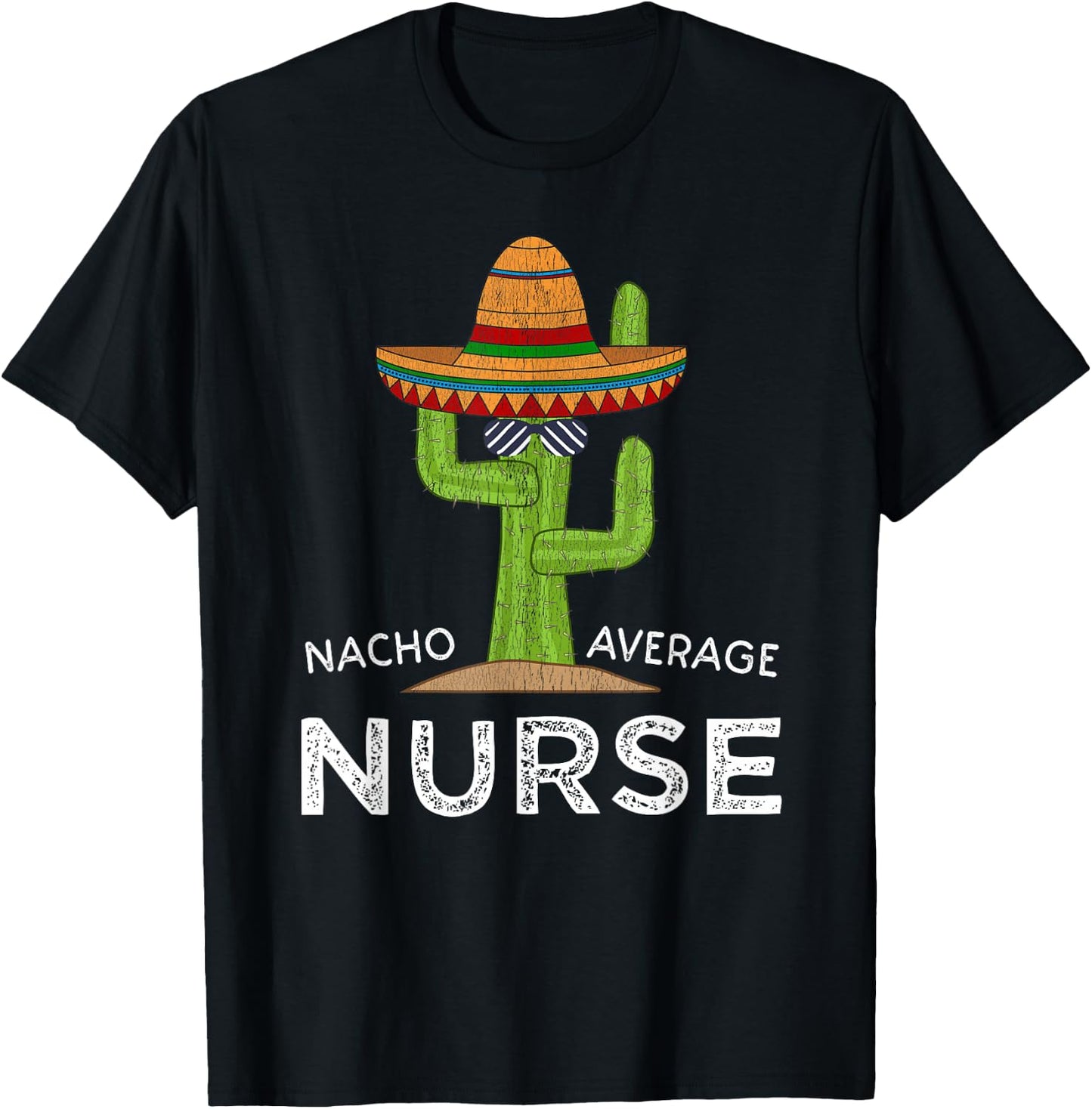 Fun Nursing Appreciation Humor | Funny Female & Male Nurse T-Shirt - T-Shirt | Black
