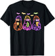 Ghost Drinking Coffee Funny Halloween Costume Coffee Lover T-Shirt - T-Shirt | Black