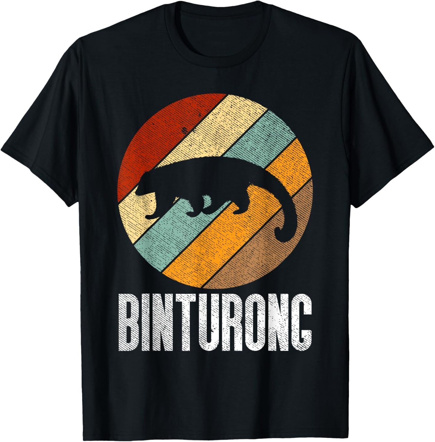 Vintage Binturong T-Shirt - T-Shirt | Black