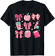 Coquette Bows Teacher Life Back To School Teach Love Inspire Women Girls Kids T-Shirt - T-Shirt | Black
