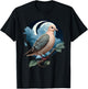 Vintage Style Mourning Dove T-Shirt - T-Shirt | Black