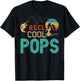 Fishing Reel Cool Pops Father’s Day Gift Fisherman Pops T-Shirt - T-Shirt | Black