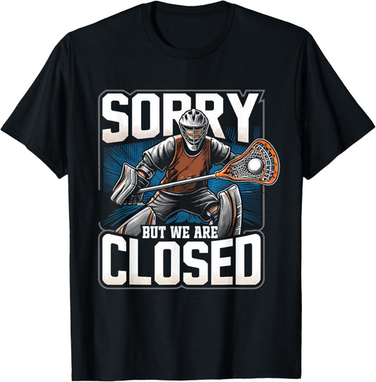 Lacrosse Lax Goalie Lacrosse Goalie T-Shirt - T-Shirt | Black