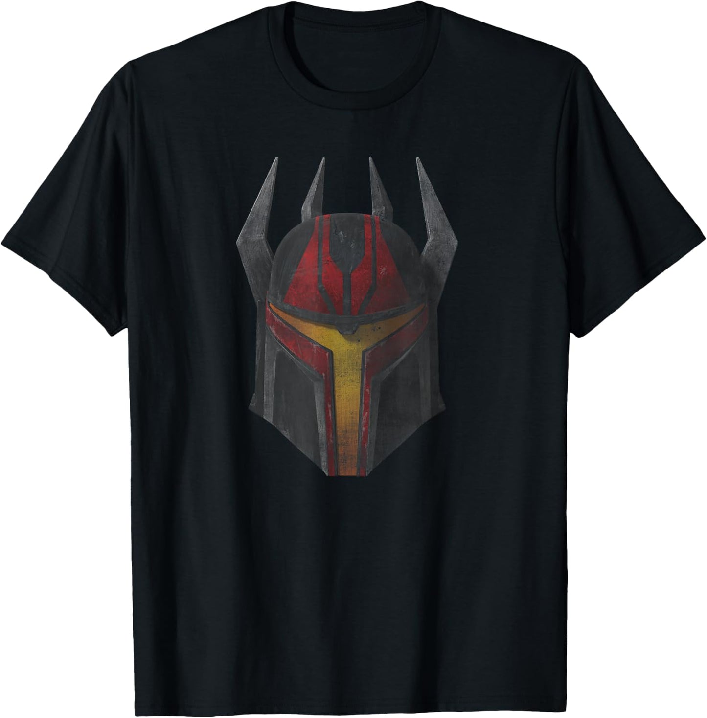 Star Wars The Clone Wars Super Commando Helmet T-Shirt - T-Shirt | Black