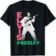 Elvis Presley Official 1956 T-Shirt - T-Shirt | Black