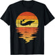 Sturgeon shirt retro sunset 70s vintage Sturgeon T-Shirt - T-Shirt | Black