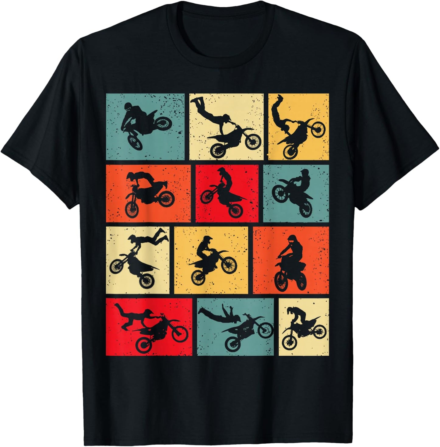 Dirt Bike Rider Motocross Enduro Dirt Biking T-Shirt - T-Shirt | Black