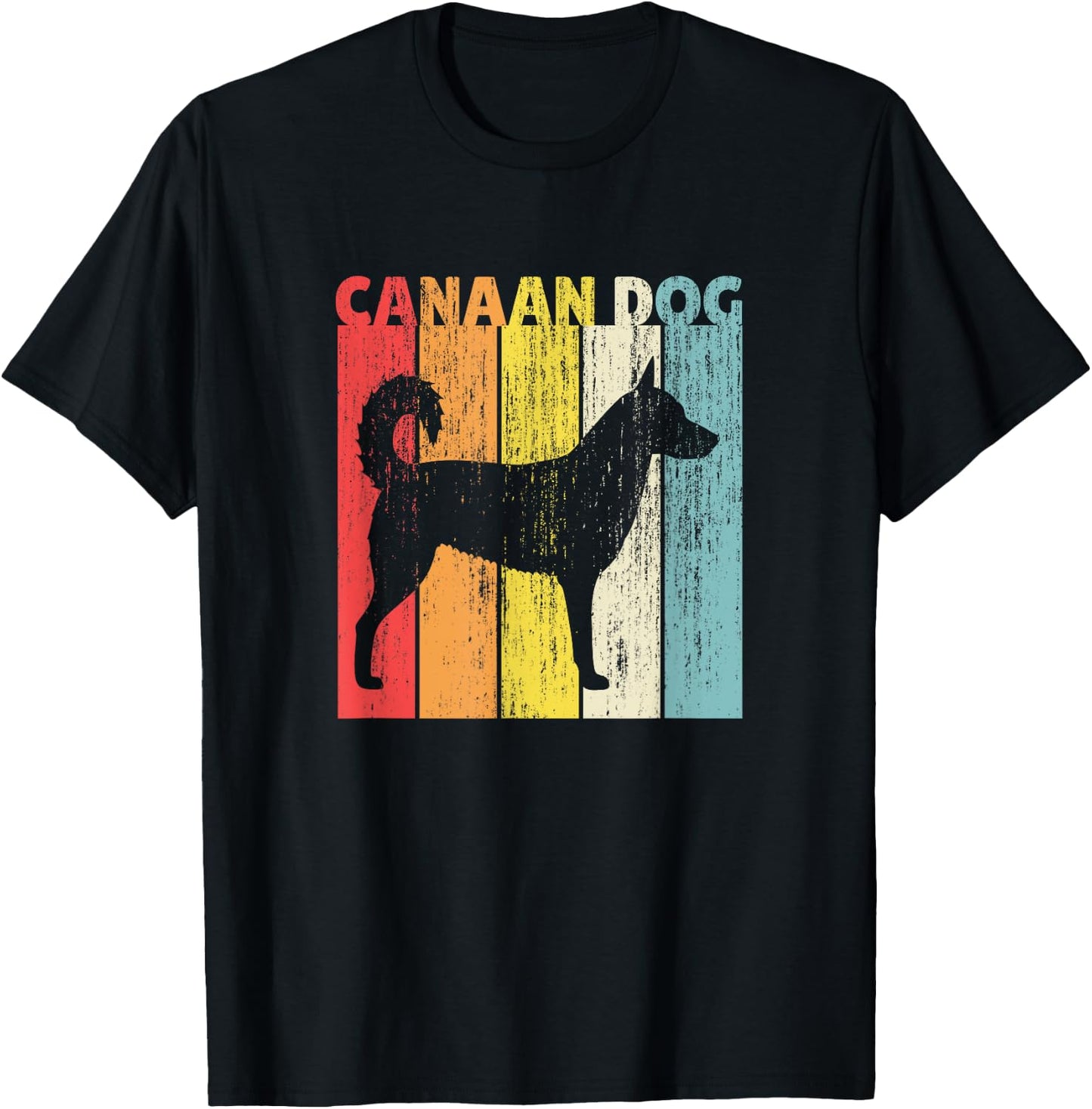 Canaan Dog T-Shirt - T-Shirt | Black