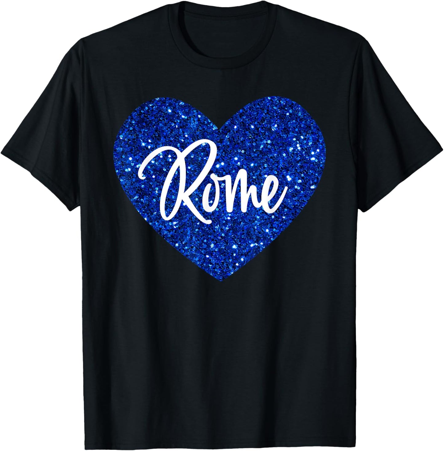 I Love Rome Italy T-Shirt - T-Shirt | Black