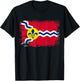 St. Louis STL Flag T-Shirt - T-Shirt | Black
