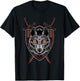 Wolf Sword Shield Renaissance Medieval Knight House Sigil T-Shirt - T-Shirt | Black