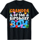 Grandpa Under Sea Birthday Party Ocean Sea Animals Themed T-Shirt - T-Shirt | Black