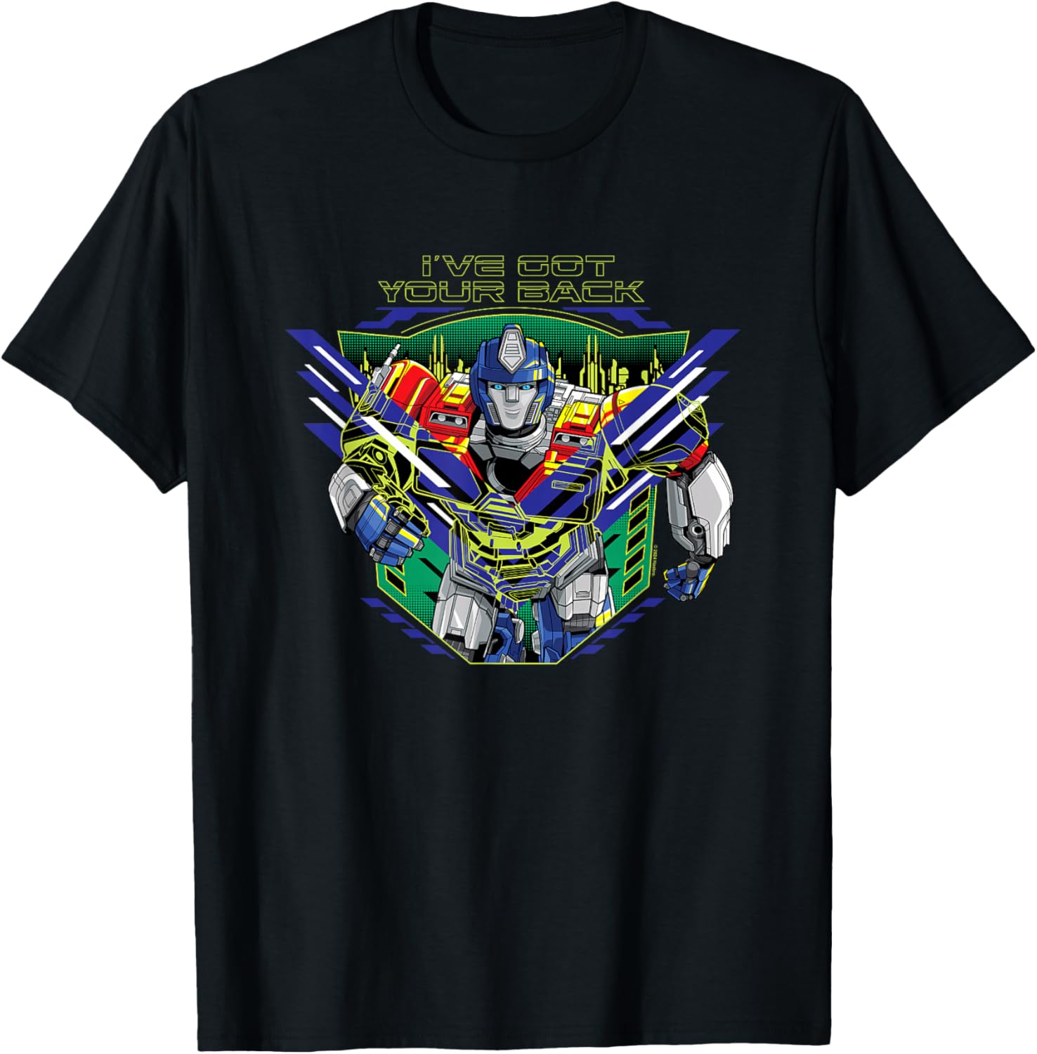 Transformers One I've Got Your Back Orion Pax Logo T-Shirt - T-Shirt | Black