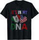 It's in my DNA USA Mexico T-Shirt - T-Shirt | Black