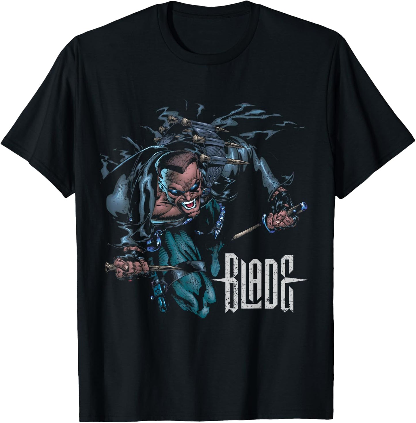 Marvel Blade Eric Brooks Comic Book T-Shirt - T-Shirt | Black