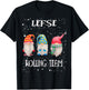 Lefse Rolling Team Nordic Merry Christmas Gnome Baking Tomte T-Shirt - T-Shirt | Black