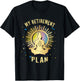 Gift My Retirement Plan yoga and relax T-Shirt - T-Shirt | Black