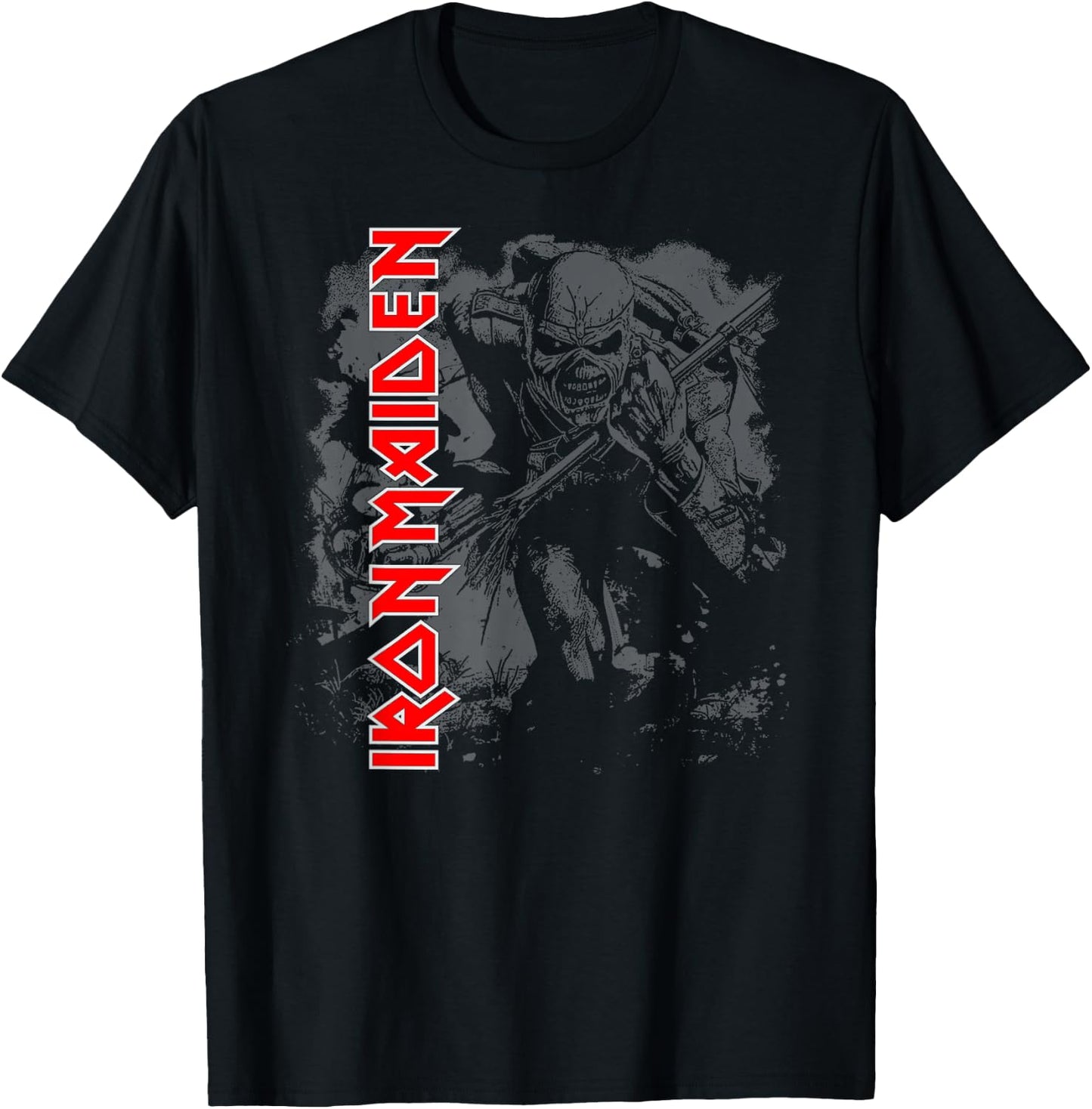 Iron Maiden - Hi Contrast Trooper T-Shirt - T-Shirt | Black