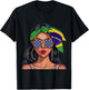 Brazilian Souvenirs Products Woman Flag American Brasil T-Shirt - T-Shirt | Black