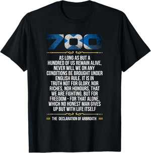 700th Anniversary Signing of the Declaration of Arbroath T-Shirt - T-Shirt | Black