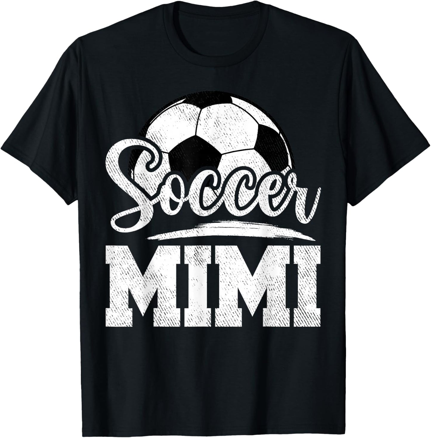 Soccer Mimi Soccer Player Game Day Mother's Day T-Shirt - T-Shirt | Black