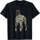 Doberman Dog Mummy Halloween Costume Dog Lovers T-Shirt - T-Shirt | Black