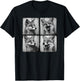 Funny Animal Fox Face Smiling Love True Foxes Pet Fox T-Shirt - T-Shirt | Black