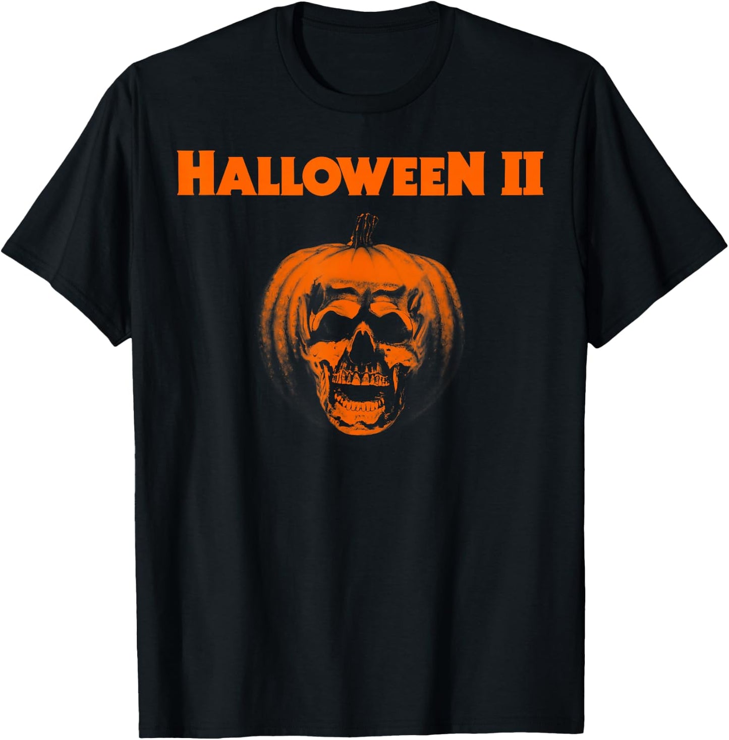 Halloween 2 Pumpkin Face Logo T-Shirt - T-Shirt | Black