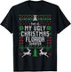 This is My Ugly Christmas Florida Sweater Funny Xmas Gifts T-Shirt - T-Shirt | Black