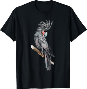 Palm Cockatoo T-Shirt - T-Shirt | Black